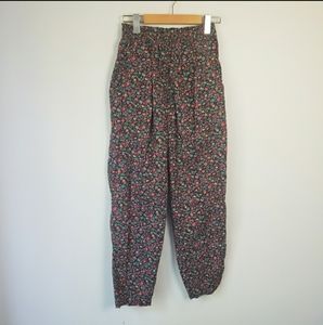 Vintage LizSport Liz Claiborne Floral High Waisted